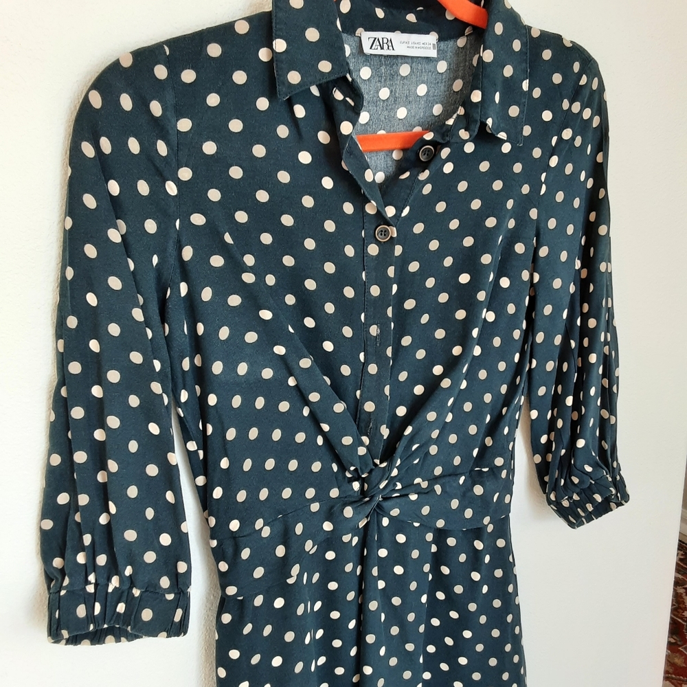ZARA Polka Dot Dress